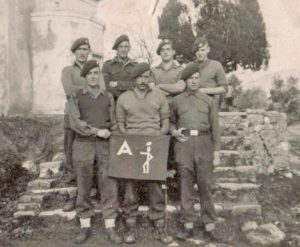 "A" troop, George is back row 2nd from right.